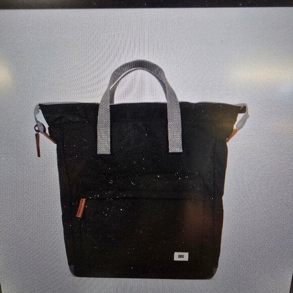 Bantry B Sustainable Graphite Nylon ORI London Backpack - Picture 1 of 9